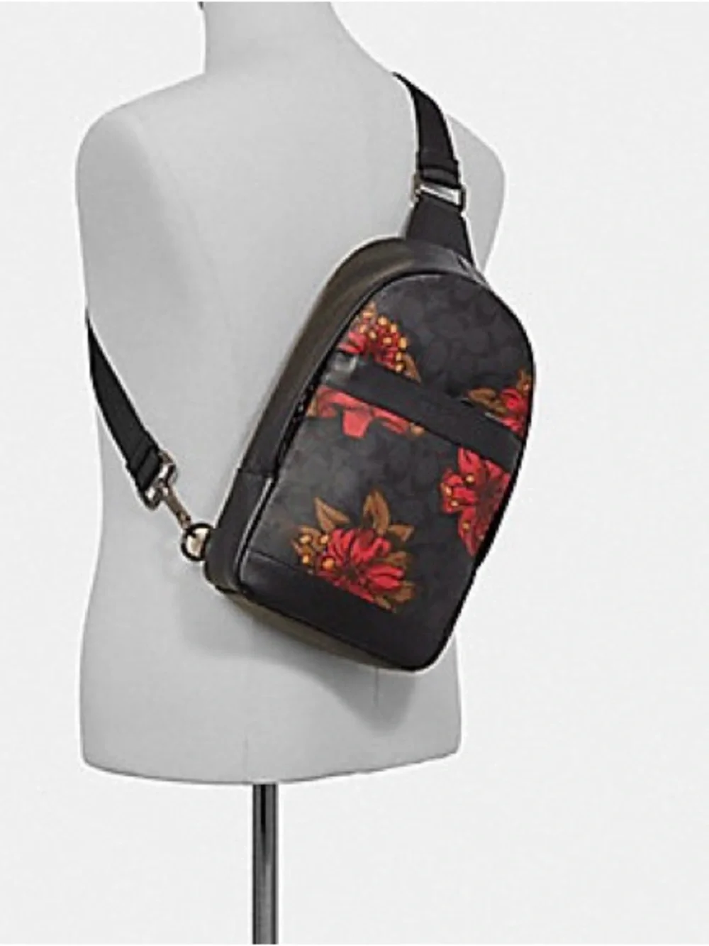 COACH Charles Pack With Hawaiian Lily Print 24726